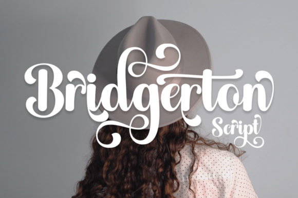 Bridgerton Font Poster 2