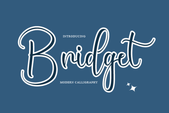 Bridget Font Poster 1