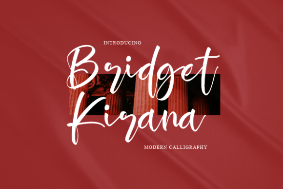 Bridget Kirana Font Poster 1