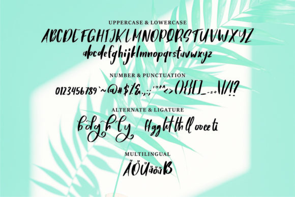 Brigal Font Poster 6