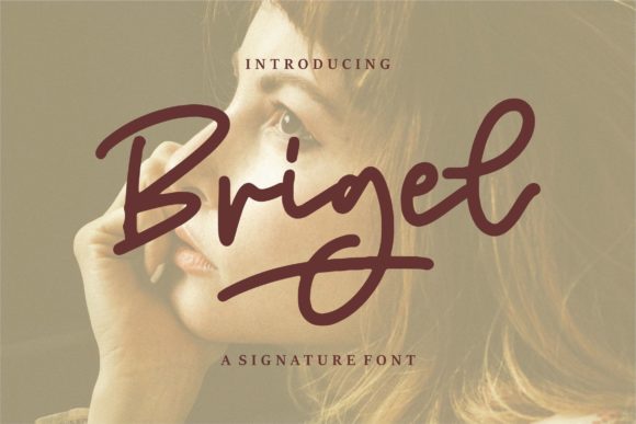 Brigel Font Poster 1