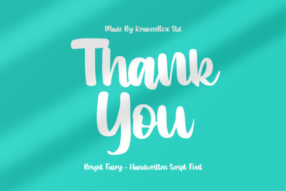 Bright Fairy Font Poster 11
