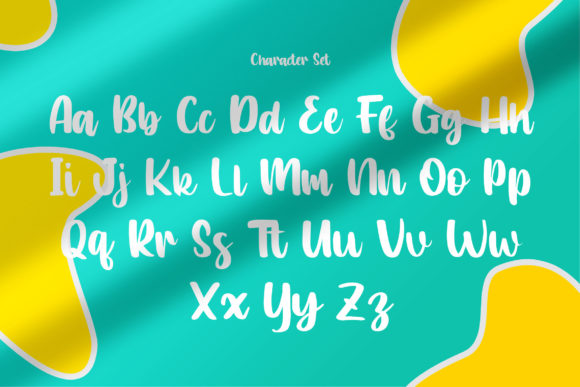 Bright Fairy Font Poster 6