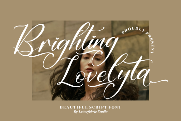 Brighting Lovelyta Font Poster 1