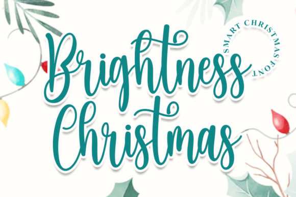 Brightness Christmas Font
