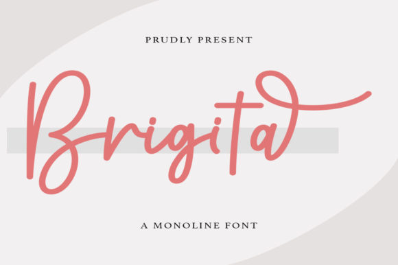 Brigita Font Poster 1