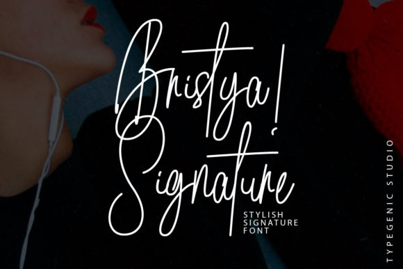 Bristya Signature Font