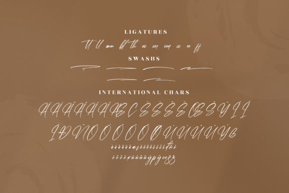 Brithan Signature Font Poster 14