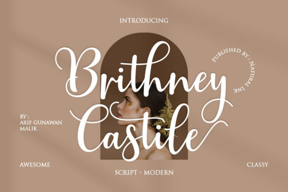 Brithney Castile Font Poster 1