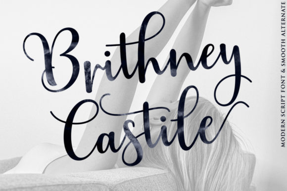 Brithney Castile Font Poster 9
