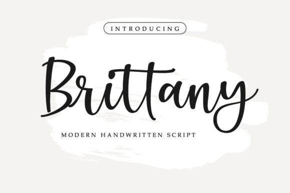 Brittany Font Poster 1