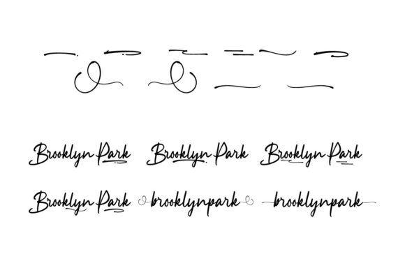 Brooklyn Park Font Poster 7
