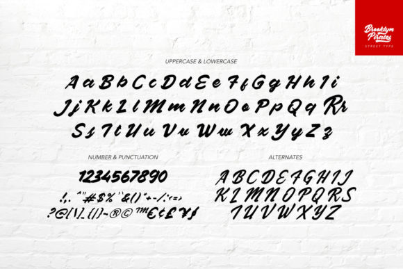 Brooklyn Pirates Font Poster 5