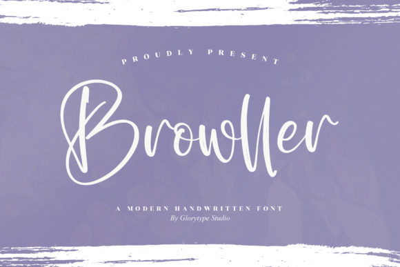 Browller Font Poster 1
