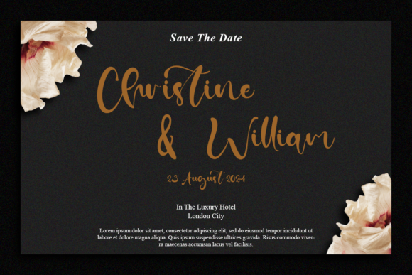 Brown Candy Font Poster 3