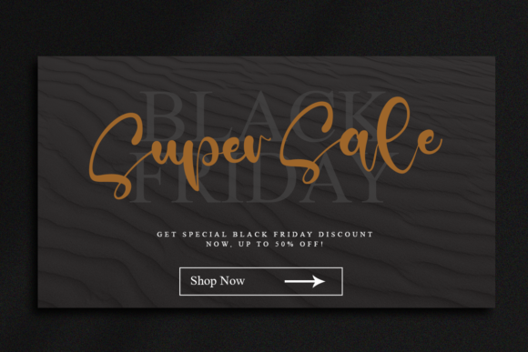 Brown Candy Font Poster 5