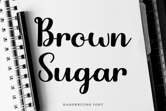 Brown Sugar Font Poster 1
