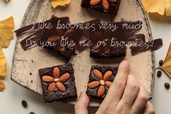 Brownie Font Poster 2