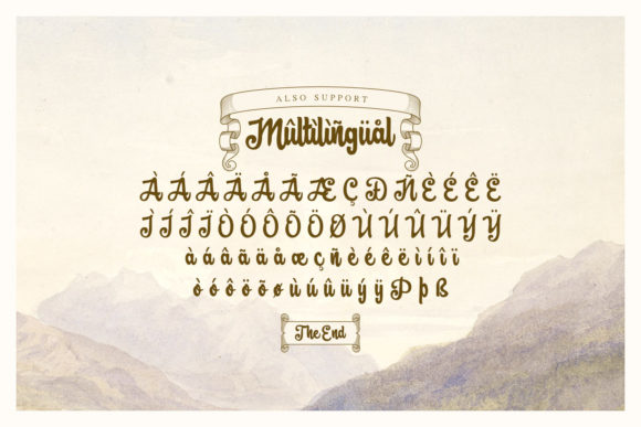 Brownie Fox Font Poster 6
