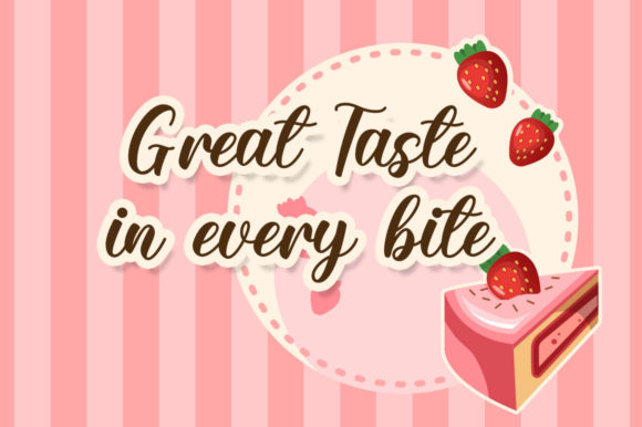 Brownies Font Poster 6