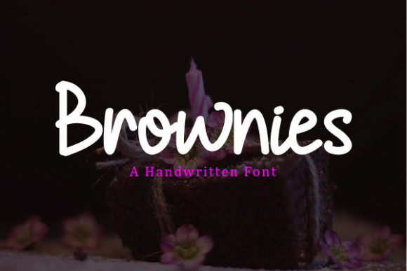 Brownies Font Poster 1