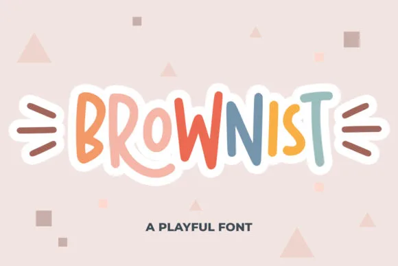 Brownist Font Brownist Font Poster 1