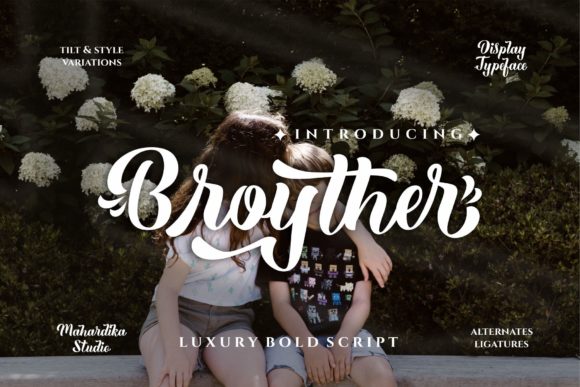 Broyther Font Poster 1