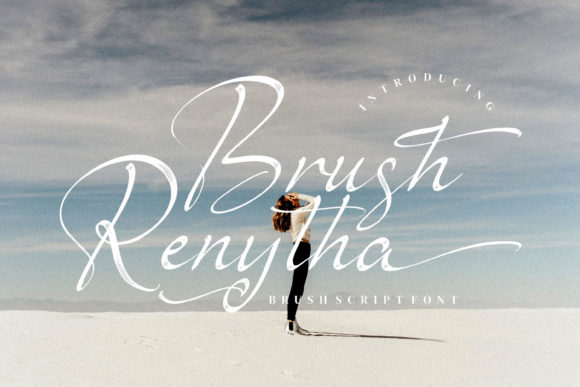 Brush Renytha Font Poster 1