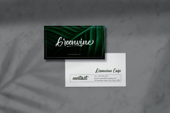Brushwork Font Poster 4