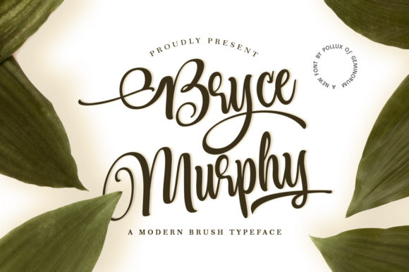 Bryce Murphy Font Poster 1