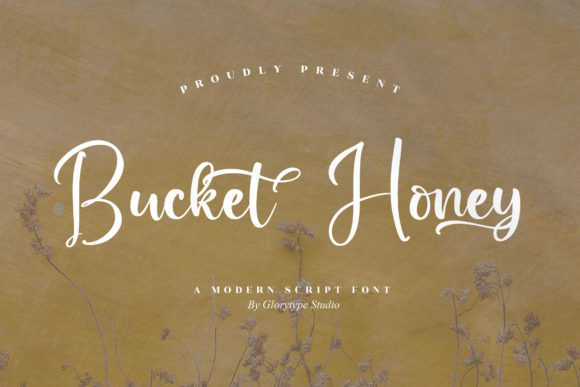 Bucket Honey Font Poster 1