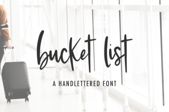 Bucket List Font
