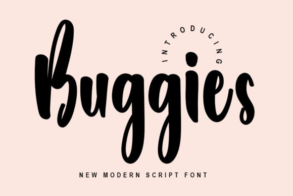 Buggies Font Poster 1