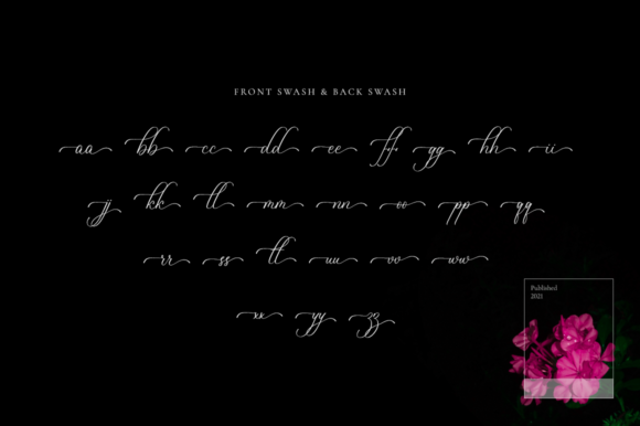 Bulvaryante Font Poster 9