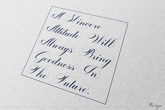 Burique Font Poster 8