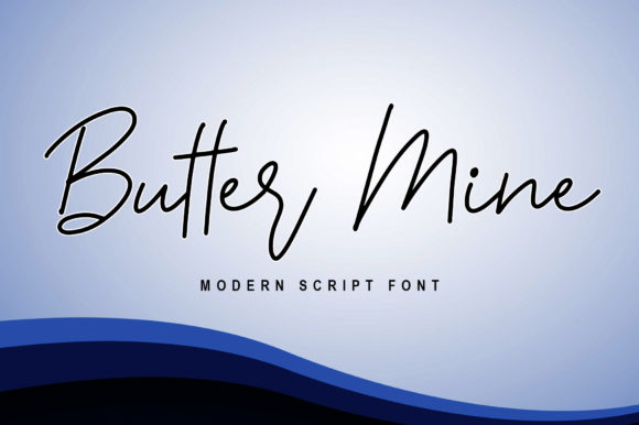 Butter Mine Font Poster 1