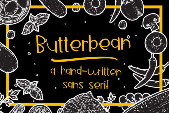 Butterbean Font Poster 1