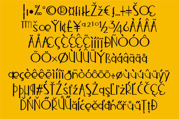 Butterbean Font Poster 2
