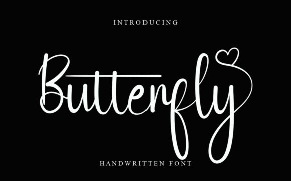 Butterfly Font