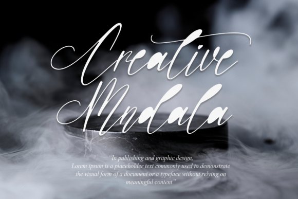 Butterfly Font Poster 6