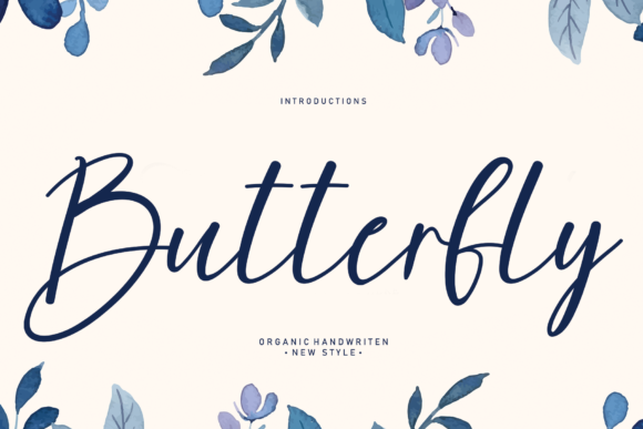 Butterfly Font