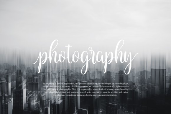 Butterglow Font Poster 6