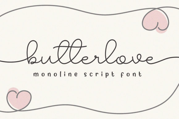 Butterlove Font