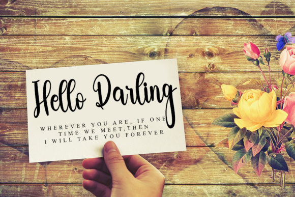 Butterwhite Font Poster 3