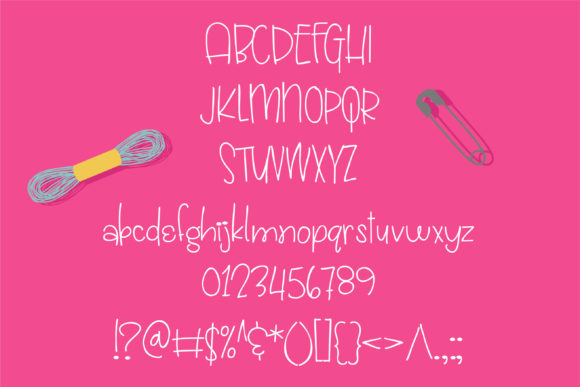 Buttondown Font Poster 6