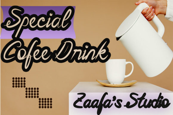 Bwahid Font Poster 4