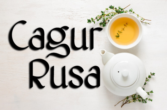 Cagur Rusa Font Poster 1