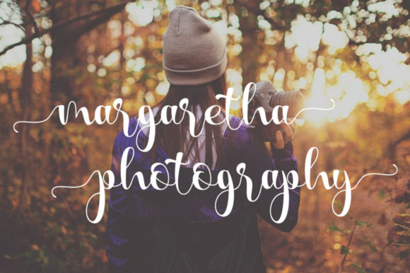 Caitlin Script Font Poster 2