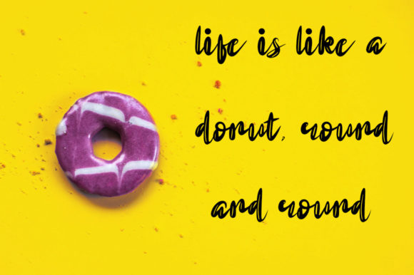 Cake Bake Font Poster 4