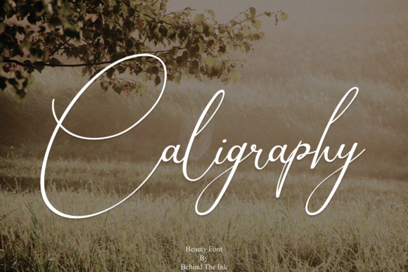 Caligraphy Font